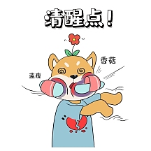清醒点表情包蓝瘦香菇