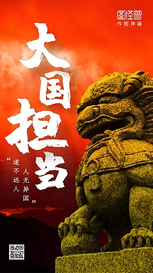 全球疫情大国担当手机海报