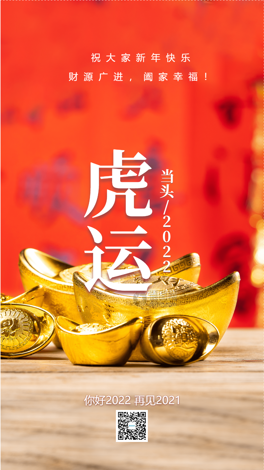 2021牛运当头摄影图海报