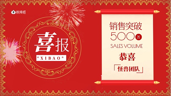 销售喜报横版图片-销售喜报横版模板-在线设计制作-图怪兽