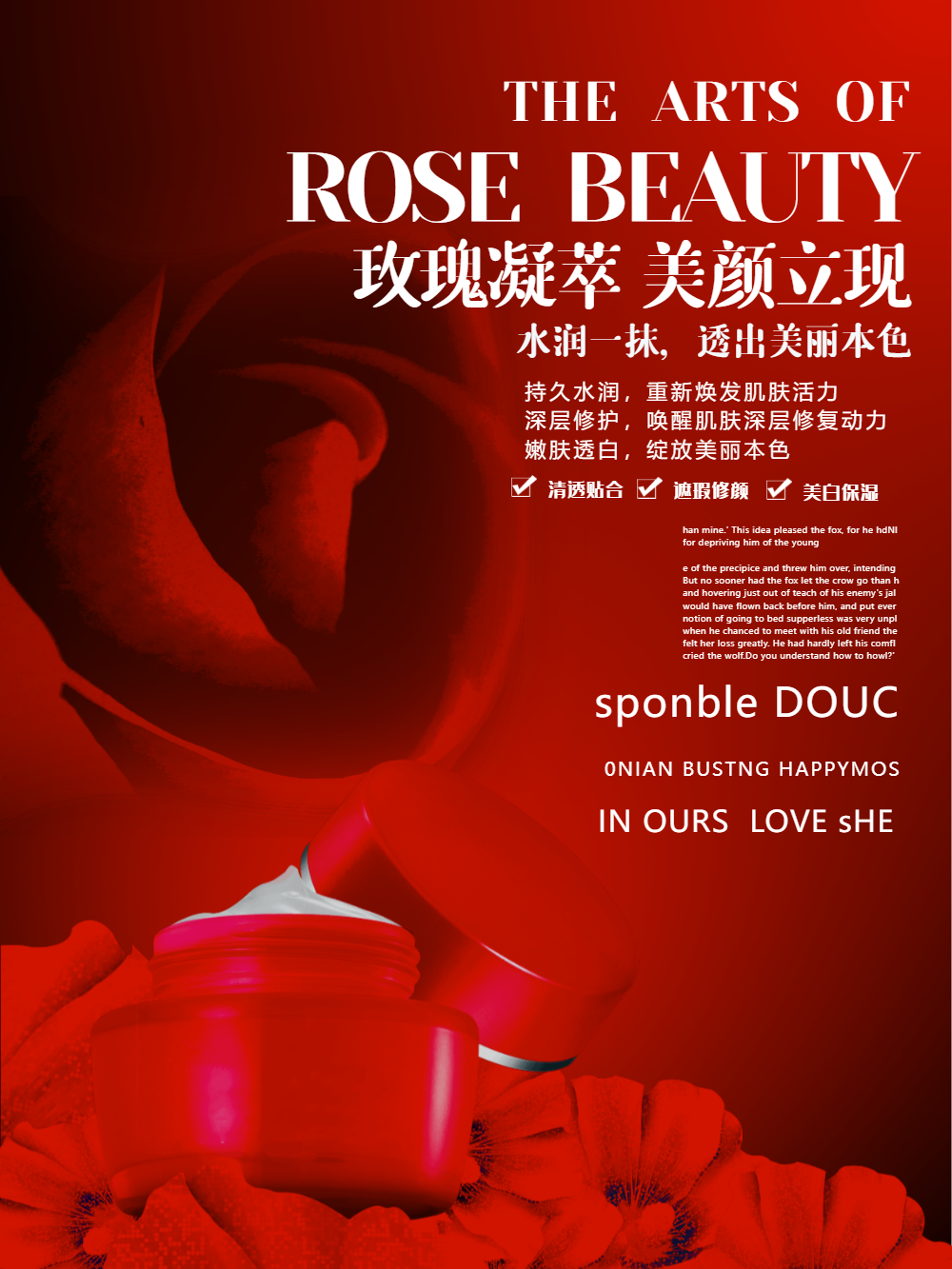 化妆品海报宣传海报-化妆品海报宣传海报模板-在线设计制作-图怪兽